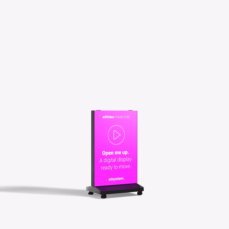 adVideo Poster Fold gefaltet