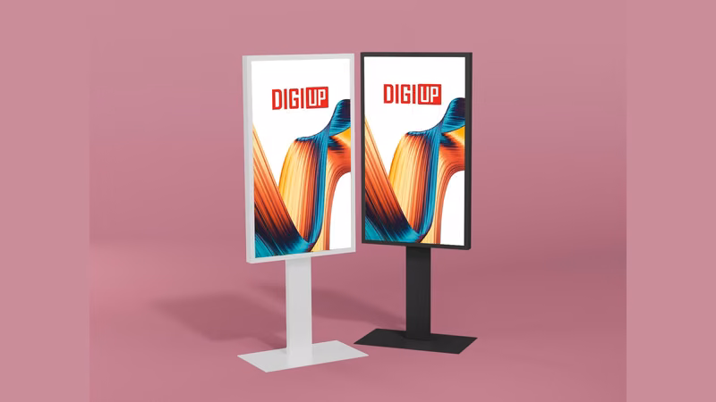 Digitales Schaufenster-Display DIGIUP Window