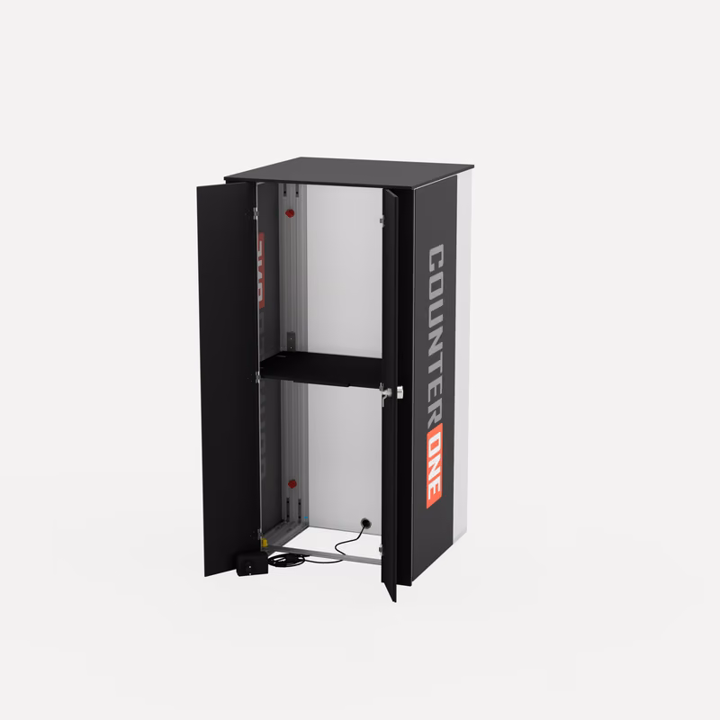 Counter One Mini mit geöffneter Tür