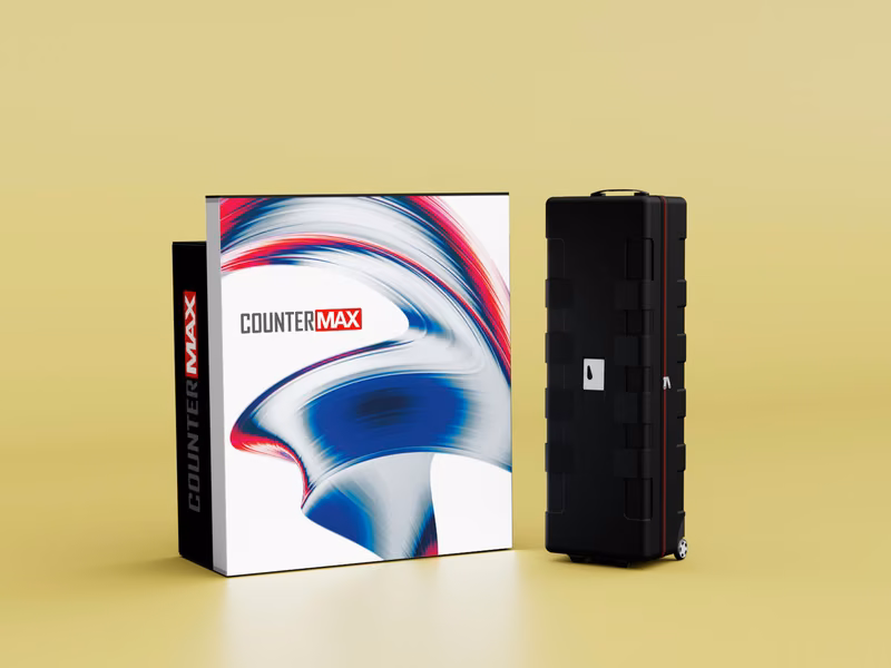 Counter Max mit ABS-Transportkoffer