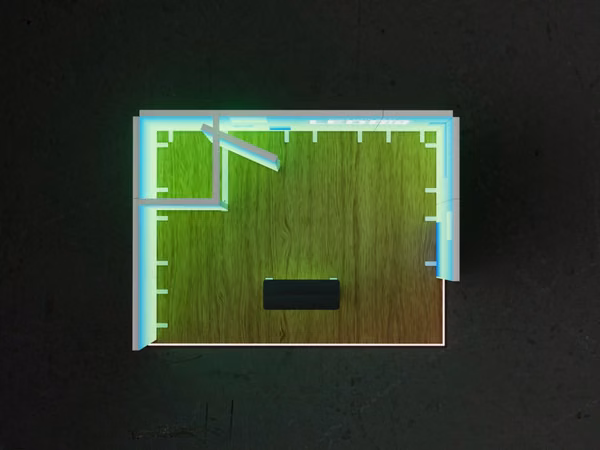 Grundriss LEDUP Set Dean